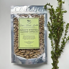 500 Parasite Intestinal Cleanse Colon Cleanse Super Flush Detox Candida Organic