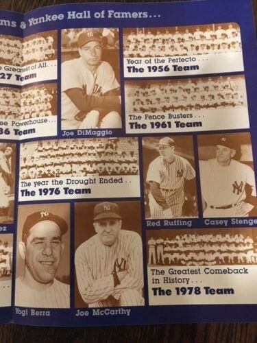 36th Annual New York Yankees Old Timers Day Game Program August 7, 1982 - Bild 3 von 4