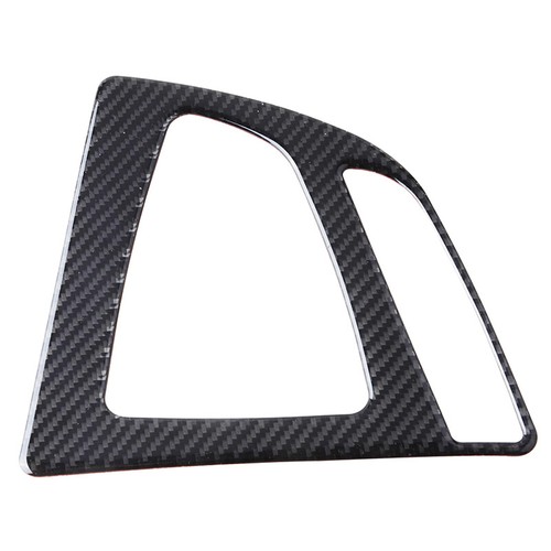 Perilla de cambio de marchas de fibra de carbono real cubierta envolvente decoración moldura para BMW F30 F31 - Imagen 7 de 7