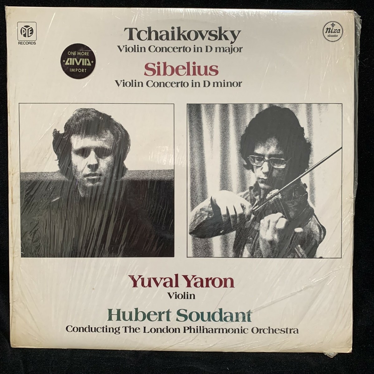 今話題のアイテムを TCHAIKOVSKY - violin YARON YUVAL & PYE Concertos SIBELIUS クラシック