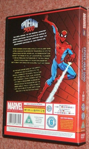 Spider-Man 5000 Complete DVD Collection 4 DISCS Rare! All 26 Eps from 1980's - Foto 4 di 4