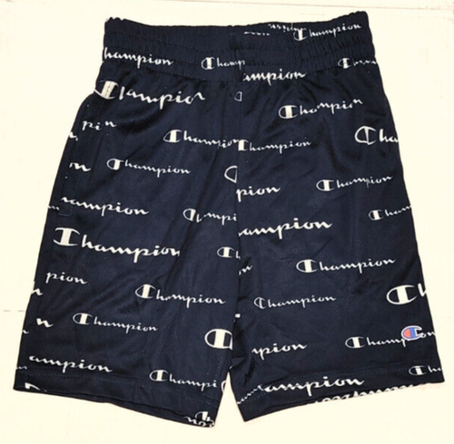 NEU Jungen marineblau Champion Shorts Größe 5/6