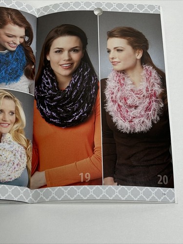 Leisure Arts Learn To Arm Knit Scarves & Cowls Knitting Pattern - Picture 11 of 18