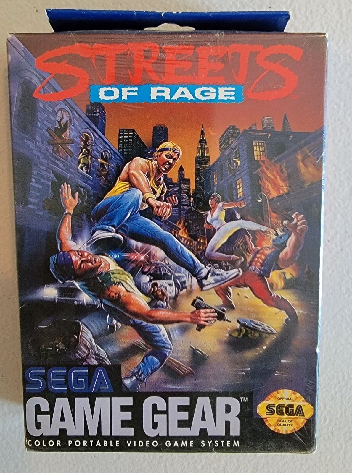 STREETS OF RAGE SEMINOVO - GAME GEAR