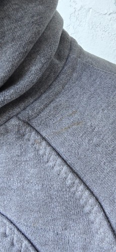 Lululemon Calm & Cozy Scuba Jackcet Gray Womens Size 4 - Picture 4 of 5