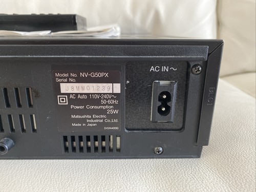 PANASONIC NV-G50PX Multinorm VIDEORECORDER PAL NTSC MESECAM FB, 2J GARANTIE - Picture 11 of 11