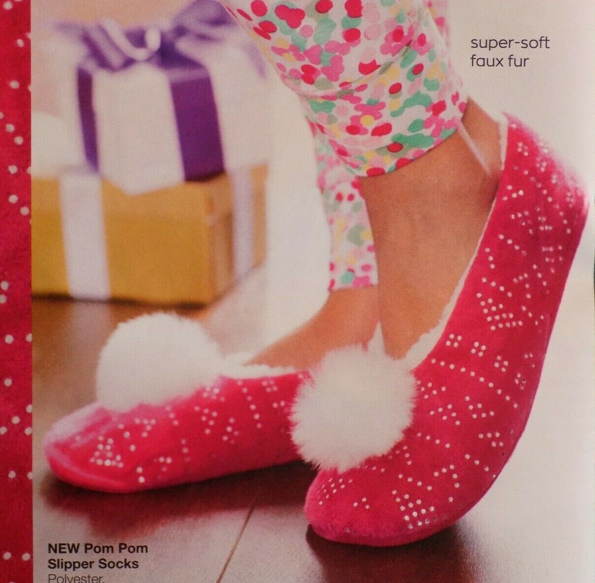 Furry slipper socks best sale