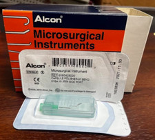 Alcon 8065428020 CAPSULE POLISHER-37, 21GA w/.3mm Side Port Box of 8- NEW