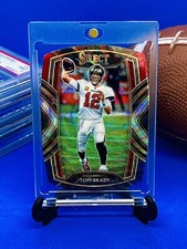 Tom Brady Panini Select Insert•Die Cut•Bucs Black•Patriots Blue•Rare•#1•Hof•Pop
