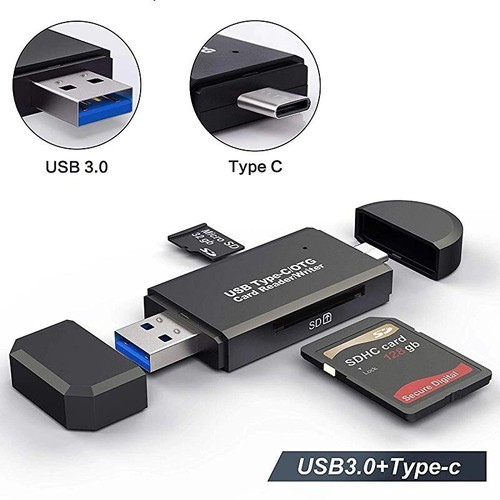 USB 2.0 3.0 SD Memory Card Reader SDHC SDXC MMC Micro Mobile T-FLASH - Picture 4 of 5