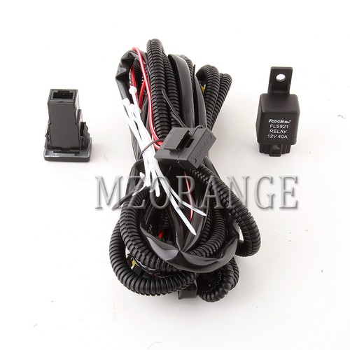 LED Fog Light DRL H16 Wiring Harness Switch For Toyota RAV4 Hilux Kluger Corolla - Picture 2 of 6