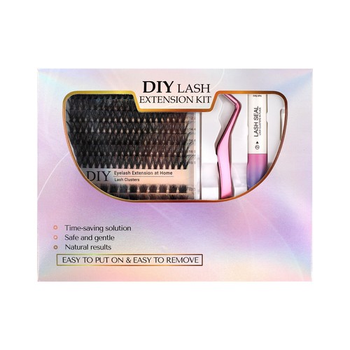 HighQuality Individual lash Cluster Lashes,lash extension DIY Lash Extension kit - Picture 12 of 15