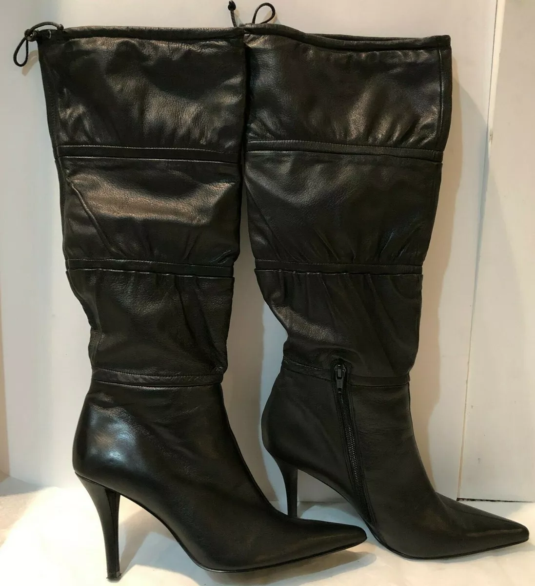 Bandolino black hotsell leather boots