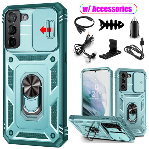 Custodia cavalletto anello per Samsung Galaxy S21 FE 5G accessorio cover telefono robusta - Foto 31 di 63