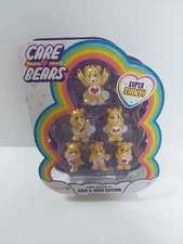 Care Bears 6 figurines Gold & Ruby edition special collector set 2022 Sealed