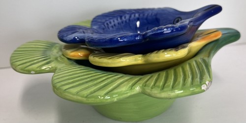 Mesa International Fish Pottery Bowls - Picture 10 of 12