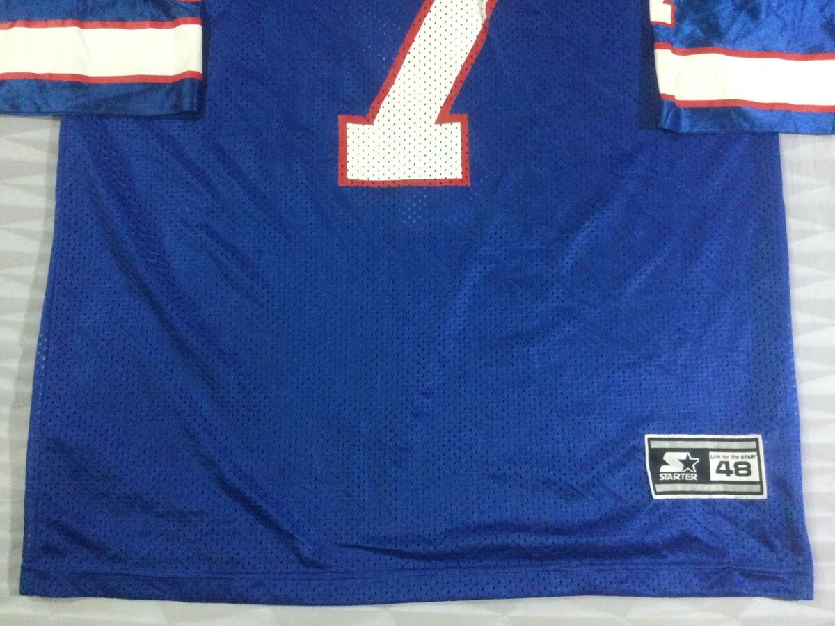 Vintage Buffalo Bills Doug Flutie #7 Football-NFL Starter Vintage Buffalo Bills Doug Flutie #7 Football-NFL Starter