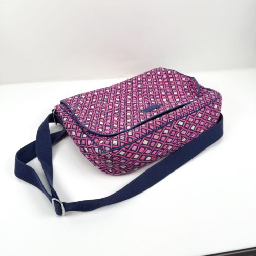 Vera Bradley Iconic On the Go Women's Crossbody Bag - Daisy Dot Paisley - Picture 4 of 14