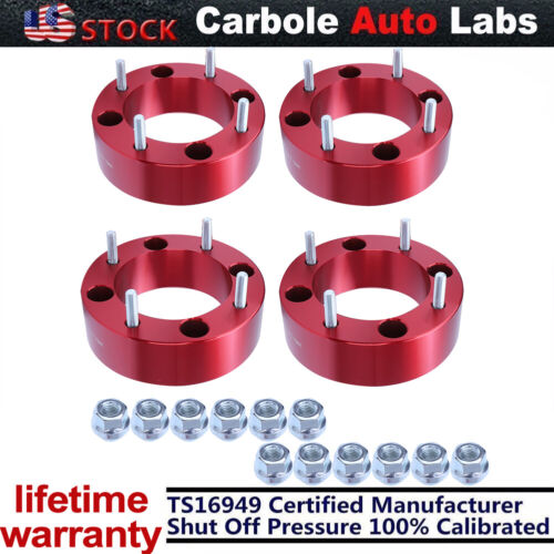 2&#034; Red 4X137 Wheel Spacers for Can-Am Maverick Commander Outlander 500 650 4/137