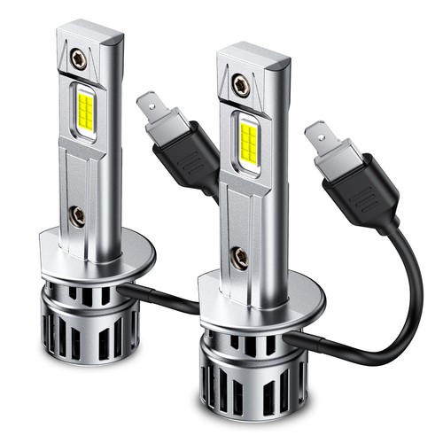AUXITO H1 LED Headlights Bulb High Low Beam 100W 33000LM Bright White M6S Series - Foto 11 di 27