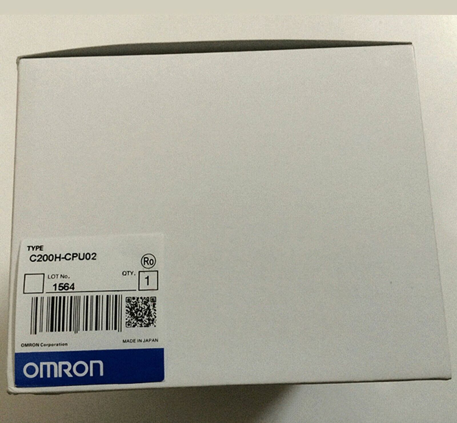 New in box Omron C200H-CPU02 PLC Module C200HCPU02 One year New in box Omron C200H-CPU02 PLC Module C200HCPU02 One year