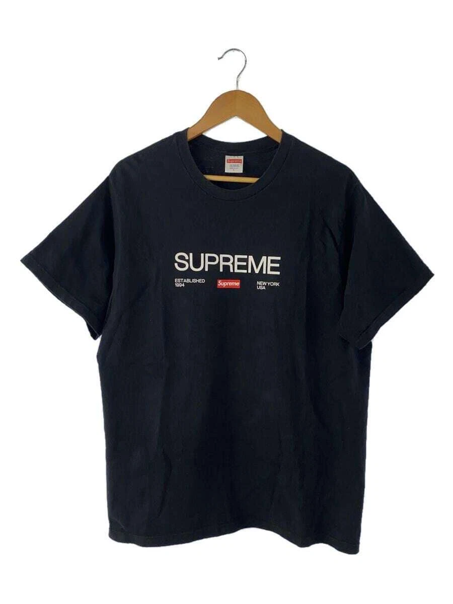 T shirt Supreme coton noir L occasion