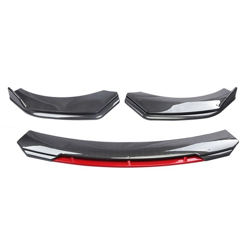 For VW Tiguan Front Bumper Lip Spoiler Body Kit Side Skirt Carbon Fiber K+ - Picture 6 of 24