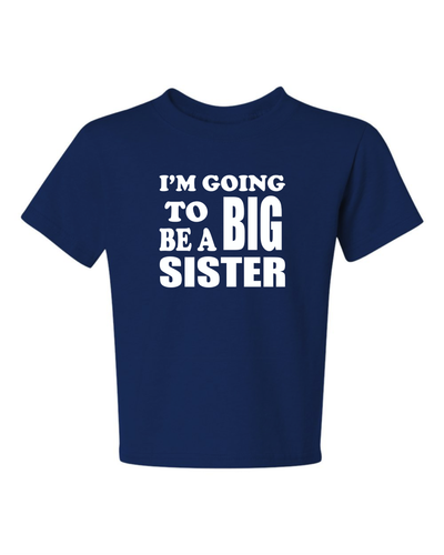 I'm Going To Be A Big Sister 2 Kids T-Shirt Size 6 Months To 18-20=XL THE BEST - Photo 10 sur 20
