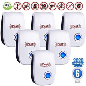 6 pcs 2020 Ultrasonic Pest Repeller Control Electronic Repellent Mice Rat Reject 6 pcs 2020 Ultrasonic Pest Repeller Control Electronic Repellent Mice Rat Reject