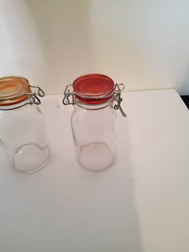 Vintage Kinetic Glass Mini Jar Set of 2 - Bild 3 von 6