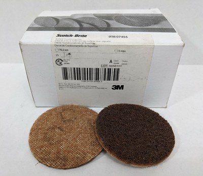 3M 07455 Scotch-Brite Discs 3 Coarse-Brown 3M 07455 Scotch-Brite Discs 3 Coarse-Brown