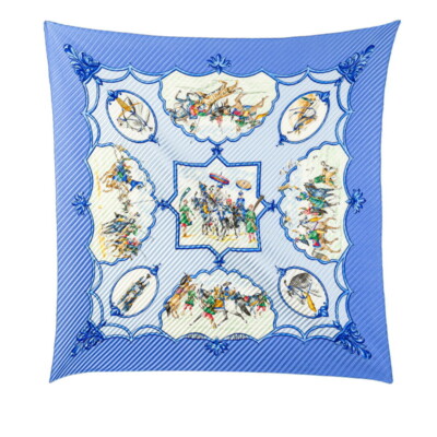 エルメス シルク カレ90 LES CHEVAUX DES MOGHOLS HERMES Carre