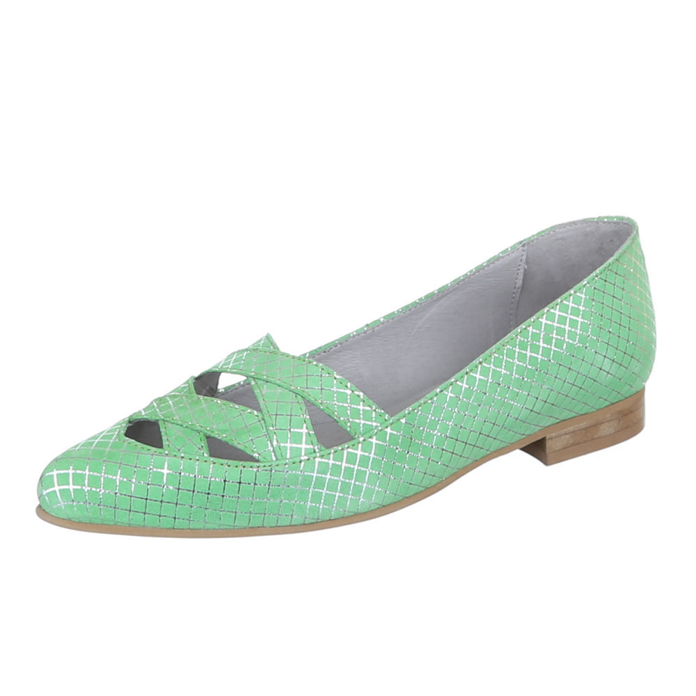 Damen Schuhe Pumps Komfort 5631C Leder Außen Grün 43 Damen Schuhe Pumps Komfort 5631C Leder Außen Grün 43