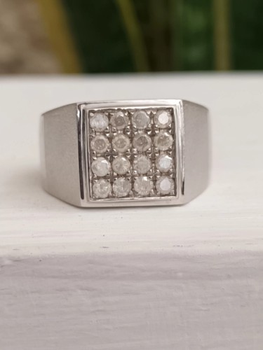 0.32ct Natural European Diamonds 16pieces 1.7mm With silver ring Setting - Picture 2 of 15