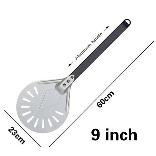 Perforated Turning Peel Pizza Shovel Pizza Peel Paddle Short Pizza Tool - Picture 35 of 51