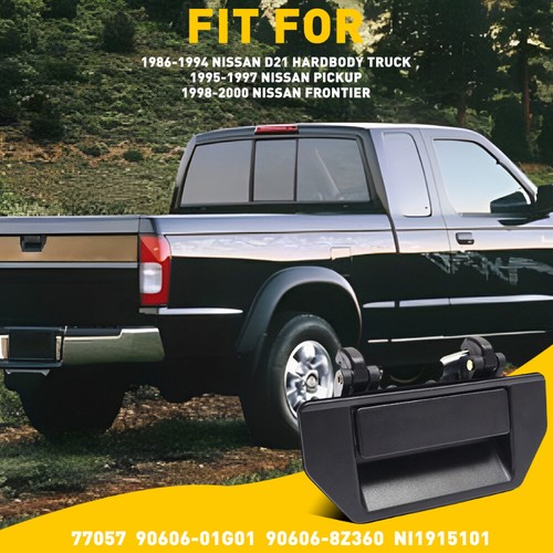 Tailgate Rear Back Latch Door Handle Rear For Nissan 95-97 Pickup 98-00 Frontier - Picture 2 of 16