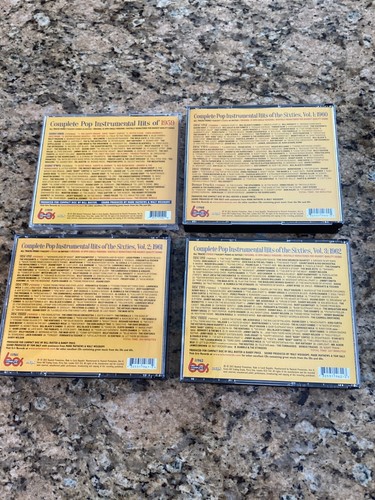 COMPLETE POP INSTRUMENTAL HITS. 1959/1960/1961/1962 (4 CD SET) LIKE NEW. IMPORT. - Bild 2 von 3