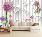 3D Dandelion Love 2378 Wallpaper Mural Paper Wall Print Indoor Murals CA Coco