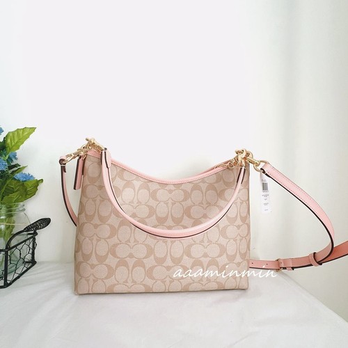 Bolso de hombro Coach X Observed By Us Laurel nuevo con etiquetas en lona exclusiva CU393 - Imagen 6 de 15