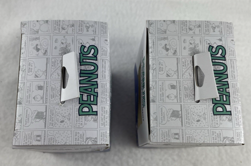 Hallmark Peanuts Snoopy & Woodstock Skiing Snowball Fight Ornament Set NEW - Picture 10 of 10