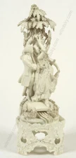 Neapolitan Manufactory "Capodimonte", "Rococo Couple", Ceramics, 19th century