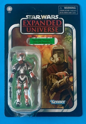 STAR WARS VINTAGE SAMMLUNG REPUBLIC TROOPER VC113 THE OLD REPUBLIC UNPUNCHED