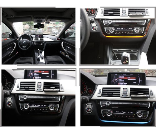 Blue Orange Interior Ambient Light Door A/C Control Panel Trim Cover for BMW F80 - Bild 19 von 22