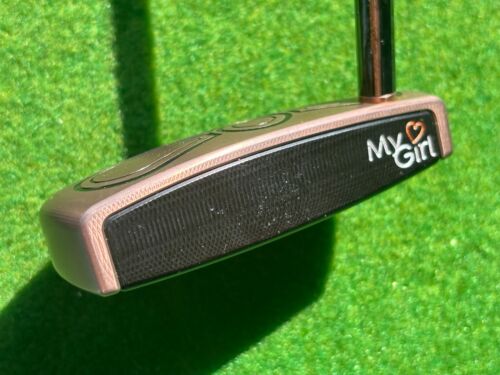 Cubierta de cabeza de eje de acero Scotty Cameron 2017 My Girl Limited Putter 34ich usada - Imagen 7 de 21