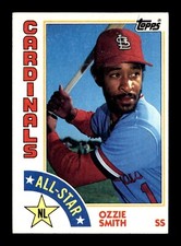 1984 Topps #389 Ozzie Smith St Louis Cardinals HOF