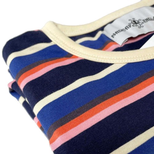 NUEVA CAMISETA MADCAP RETRO AÑOS 70 PARA HOMBRE MOD MOD A RAYAS Camiseta Top Dekker MC1044 - Imagen 9 de 22