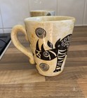 Hand Painted Mug Large Coffee or Tea Cup Various African Animals