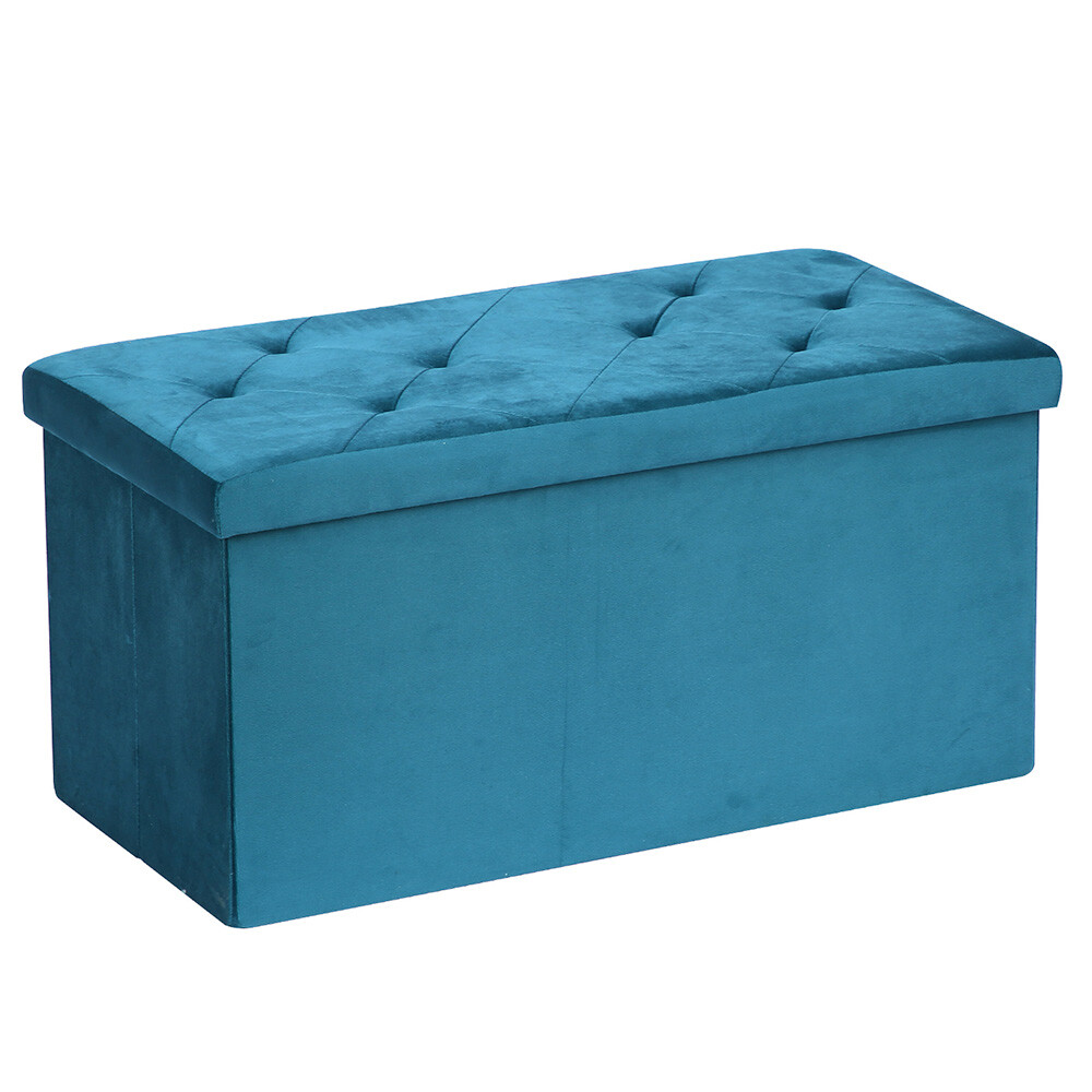 Easylife Ottoman Storage Bench Folding Storage Unit for