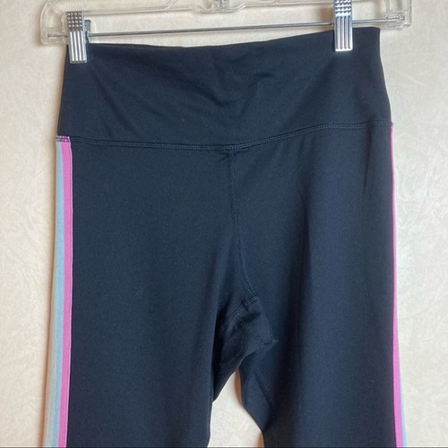 Spiritual Gangster Perfect Rainbow Stripe Leggings Black Size S - Bild 3 von 9