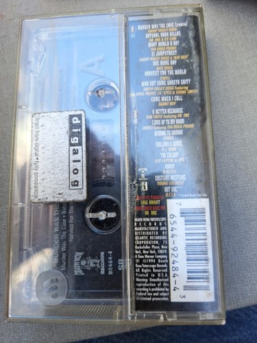 Murder Was The Case Cassette Soundtrack 1994 Death Row Snoop Dog Tape Rap - Picture 2 of 6